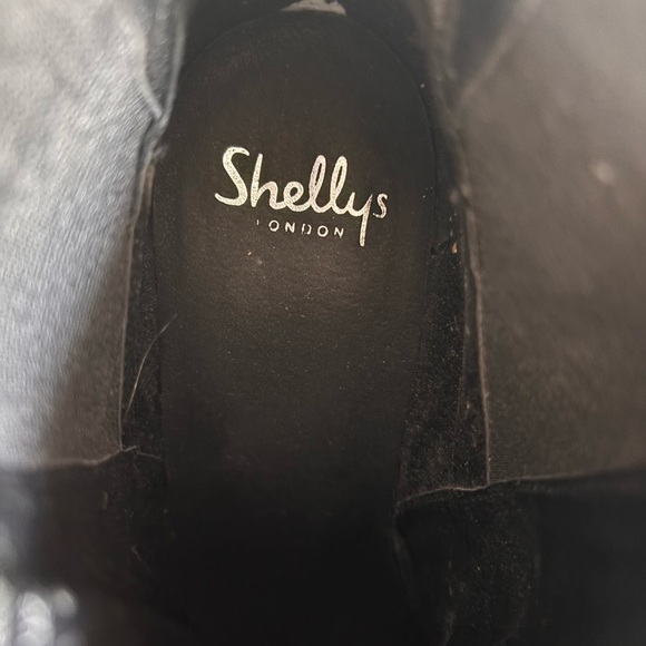 Shelly’s London Gray and Black Women's Ankle Boots - Picture 9 of 10